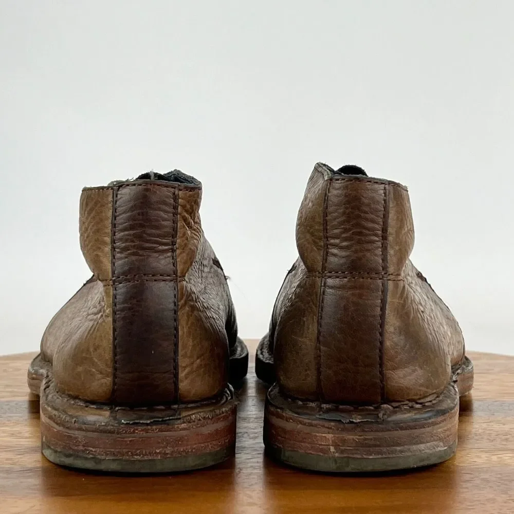 Mens Cole Haan Glenn Brown Leather Dress Chukka Ankle Boots Size‎ 10 M GUC